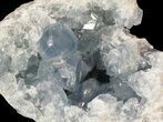 Celestine (Celestite) Crystal Geode - Madagascar #52892-2